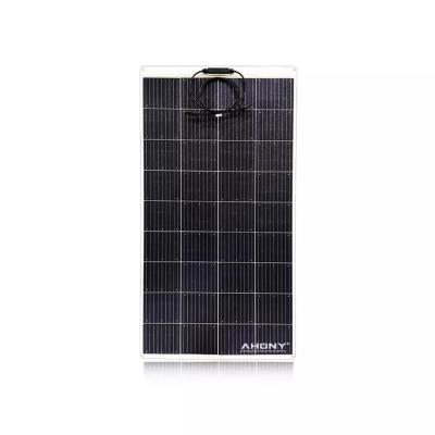 China Panel solar mono semiflexible de 420w y panel solar de toldo RV a media cortada en venta