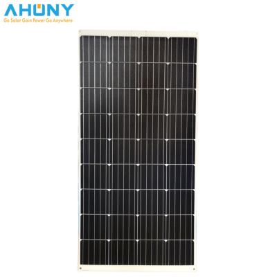 중국 가벼운 150 와트 모노 태양 전지 패널 캠핑 RV을위한 맞춤형 ETFE 태양 전지 패널 판매용