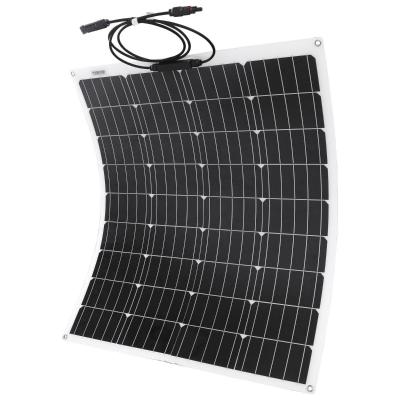 China Paneles solares mono flexibles 150W Ce Rohs Celular para automóvil inteligente RV barco yate en venta
