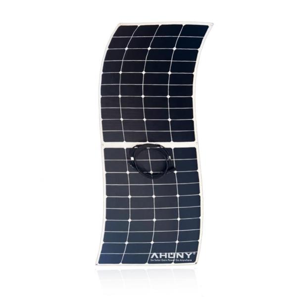 Quality Shade Tolerant Semi Solar Flexible Panels 145w Half Cut Mono Solar Panel For RV for sale