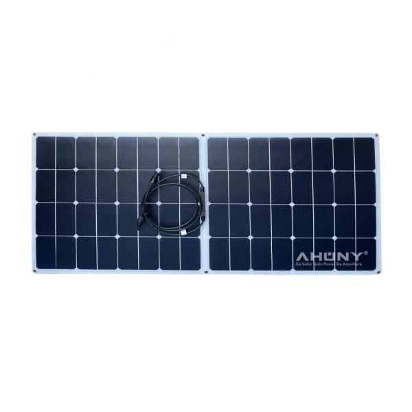 Quality Shade Tolerant Semi Solar Flexible Panels 145w Half Cut Mono Solar Panel For RV for sale