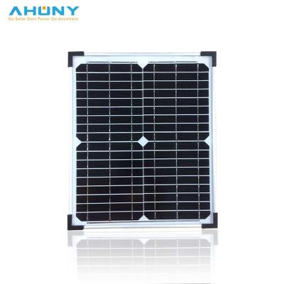 China Panel solar de aluminio pequeño mono Panel solar personalizado 12v 20w en venta