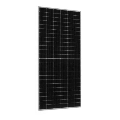 China ISO Painel Solar de Meio Corte Vidro fotovoltaico 545w 550w 560w 580w 590w Para Sistema Solar On Grid à venda