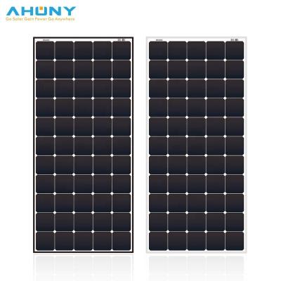 China 12v 200w Kit de painéis solares de vidro Modulo solar de vidro mono Tipo padrão à venda