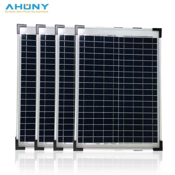 Quality Customized Small Poly Solar Panel 50w A Grade Solar Cell For Electric Fence for sale