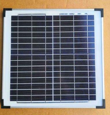 China Panel solar poli pequeño personalizado de 50w Celular de grado A para cercas eléctricas en venta