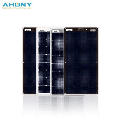 China 130W Flexível IBC painel solar caminhável Semi rígido para baterias de telhado do oceano RV à venda