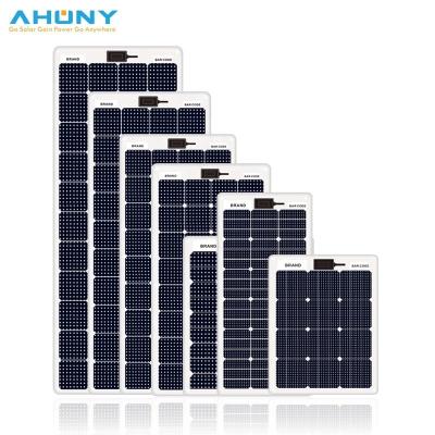 China 80w Mono Rigid Sunpower Bifacial Solar Panels Transparent Solar Panel High Efficiency for sale