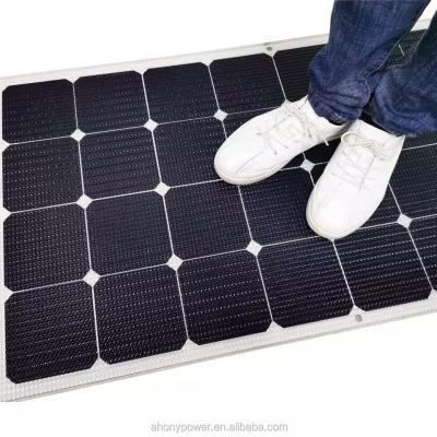 China Electric Car Flexible Solar Panel 160w for sale