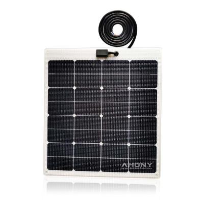 China Paneles solares semirrígidos antideslizantes paneles solares monocristalinos de 60w en venta