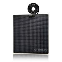 Quality Sunpower Walkable 80w Semi Flexible Solar Panel Off Grid Black Contact Solar for sale