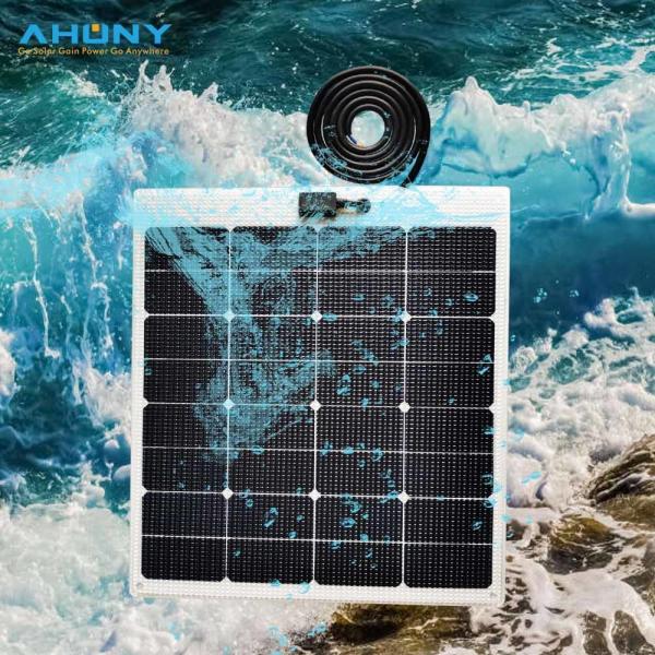 Quality Sunpower Photovoltaic Power Generation Solar Panel 55W Walkable Anti Slippery for sale