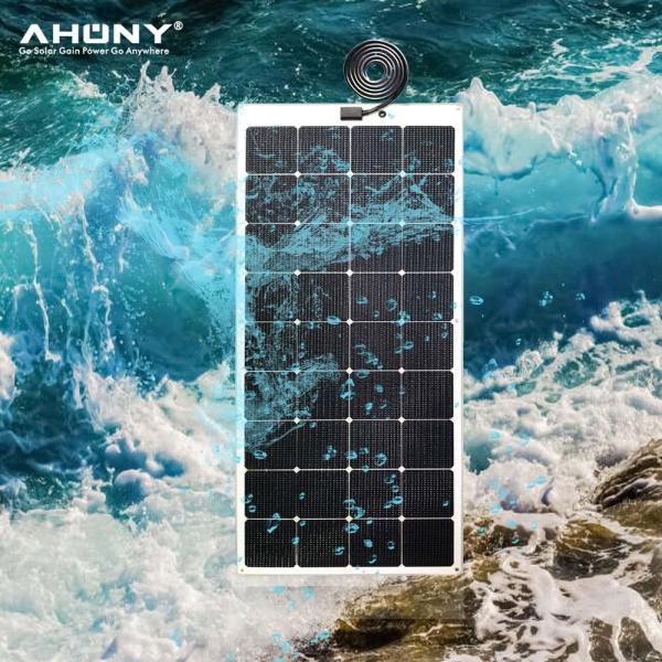 Quality ETFE Marine Semi Rigid Solar Panels 135w Bifacial Solar Module For Solar Home for sale