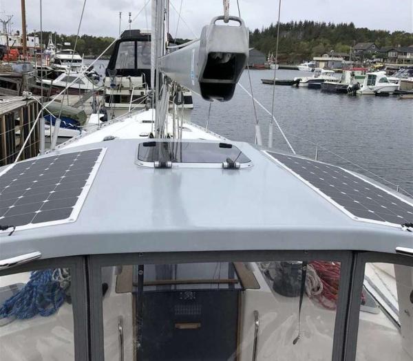 Quality 240w Walkable Semi Rigid Solar Panels Semi Flexible PV Solar Module For Sailboat for sale