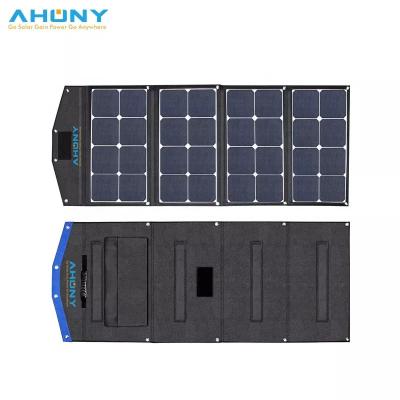 China ETFE 100 Watt Foldable Solar Panel Kit lightweight Portable Solar Charger For Camping for sale