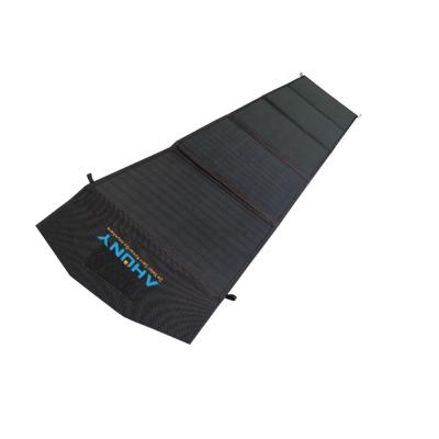 China 50w Portable Fold Up Solar Panels 12v Phone Solar Battery Charger CE ROHS Certificated for sale