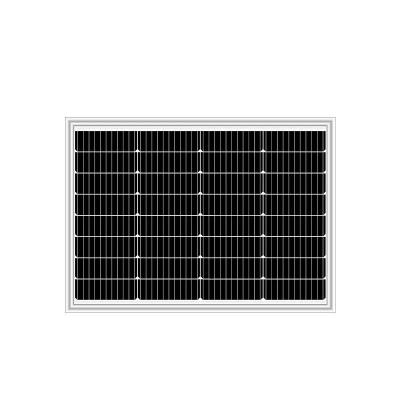 China 80w PV Glass Solar Panel Off Grid Monocrystalline Photovoltaic Solar Panel For Marine for sale