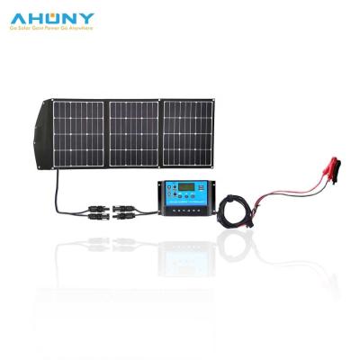 China Marine 120w Folding Solar Panel Kit Blanket Type Charger For Solar Generator Power Bank for sale