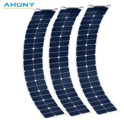 Китай 12В индивидуальная солнечная панель гибкий солнечный модуль 45w 50w 90w 160w тонкопленочная солнечная батарея продается
