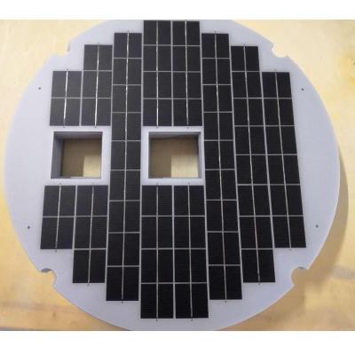 China Bicycle Mono Custom Solar Panel 11w Round Solar Panel Arc Module For Electric Bike for sale