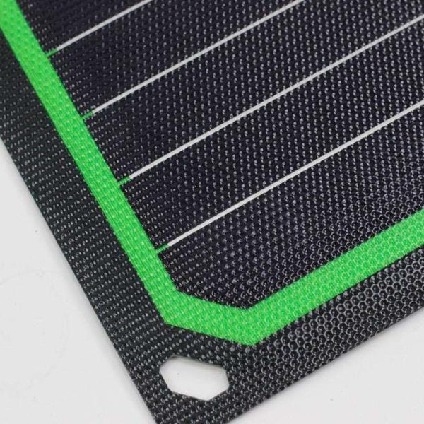 Quality ETFE Waterproof Foldable Solar Panel Charger Portable Small Dual USB DC5521 for sale