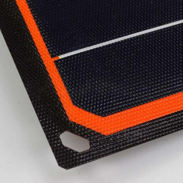 Quality ETFE Waterproof Foldable Solar Panel Charger Portable Small Dual USB DC5521 for sale