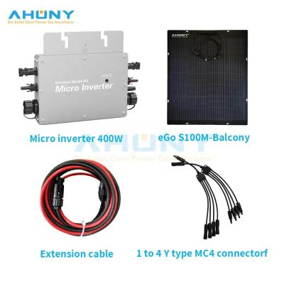 China On Off Grid Micro Inverter Solar Power Energy System 400w 600w 800W For Home Balcony for sale