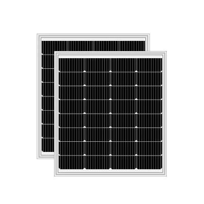 China Modulo solar fotovoltaico de alta eficiência de 100w Off Grid Energia fotovoltaica para caravana de barco RV à venda