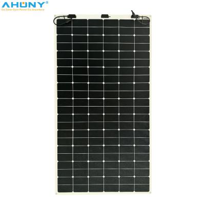 China Shade Tolerant Semi Flexible Sunpower Cell Solar Panel 240w For Car Parking Roof for sale