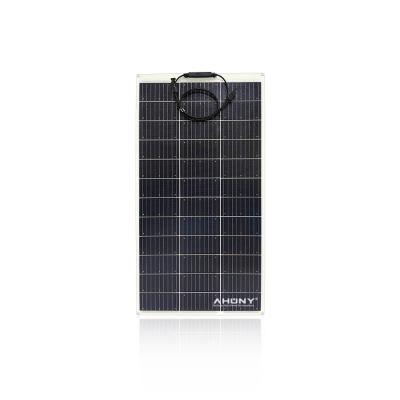 China PERC Mono Solar Panel Lightweight Flexible Flexible 100w Solar Panel For Rv Camping for sale