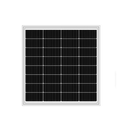 Chine Panneau solaire noir et blanc 10w - 80w Module photovoltaïque de 100w Pour la revente Petite télévision par câble de contrôle à vendre