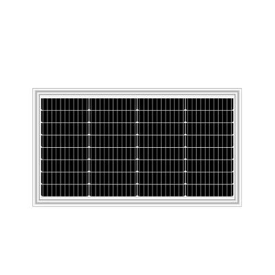 China Longi Jinko IP67 Junction Box 60w A Grade Mono Solar Cell Sun Panel For Ground Stand Alone Pole Cctv Car Air Conditioner en venta