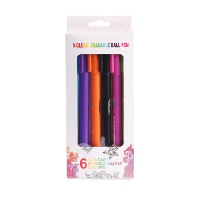 Chine Les couleurs vibrantes instruisent les stylos effaçables 0,5 de frottement de bureau à vendre