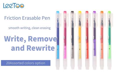 China Gel Ink Colorful Student Writing Friction Pen Eraser for sale