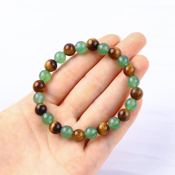 Quality Handmade Elastic Women'S Healing Stone Crystal Bracelets For Positive Energy for sale