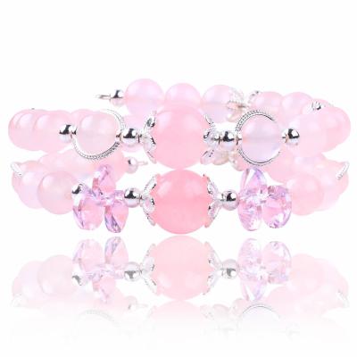 China Healing Energy Women'S Gemstone Bead Bracelet 4/6/8/10/12mm for sale