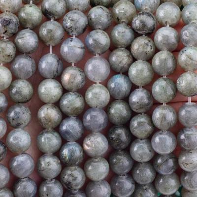 China 8mm Labradorite Gemstone Beads Healing Crystal Stone Beads For Jewelry Making for sale