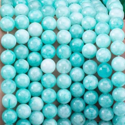 China 8MM Tianhe Stone Crystal Round Bulk Bead For DIY Jewelry Making Earring And Necklace for sale