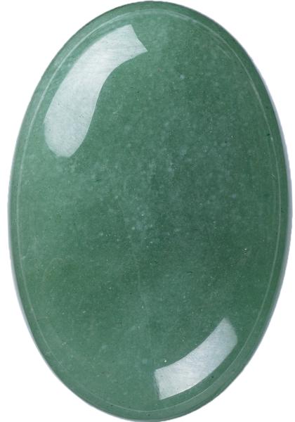 Quality DIY Green Aventurine Palm Stone For Spiritual Healing for sale