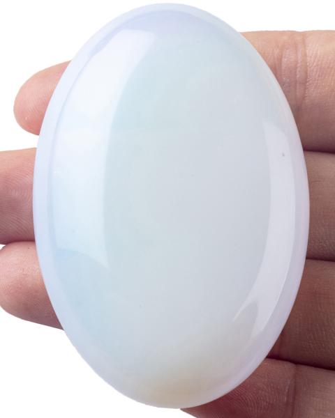 Quality Gemstone Opal Palm Stone 6*4*2cm Use For Jewelry Making for sale