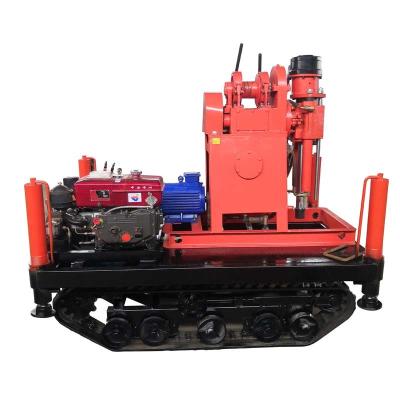 China 200m Diesel Power Portable Hydraulic Water Well Drilling Rig for sale