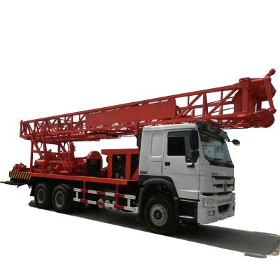 China Multi Function Truck Mounted Hydraulic Drilling Rig Machine for sale