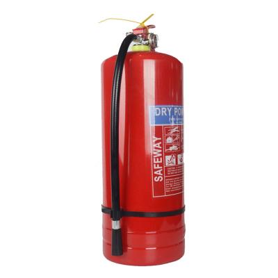 China Portable 9kg Abc Ring Dry Powder Fire Extinguisher Cylinder St 12 Steel for sale