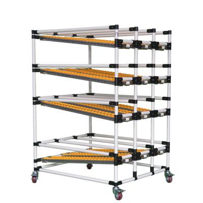 Chine Plastic Coated Lean Pipe Joint Rack Customization For Industrial à vendre