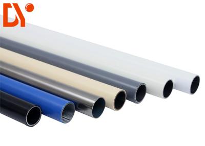 China Storage / Rack System Polyethylene Coated Steel Pipe Thick Wall Multi Color for sale