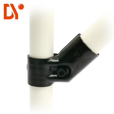 China Electrophoresis Black Lean Tube Connector Between Caster And Lean Pipe for sale