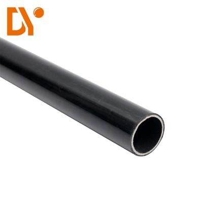 China Diameter 28mm Lean Pipe , White Color PE Coated Steel Pipe For Workshop for sale
