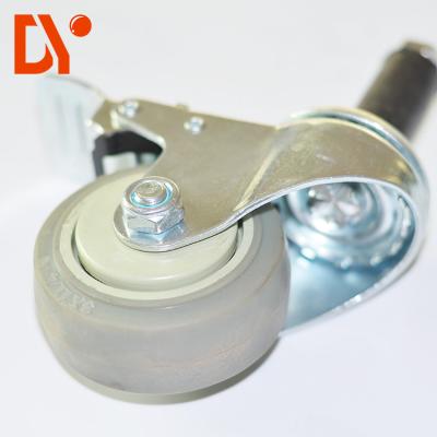 China El echador industrial del carro del totalizador del tubo rueda el material del poliuretano 2 - 5 pulgadas en venta