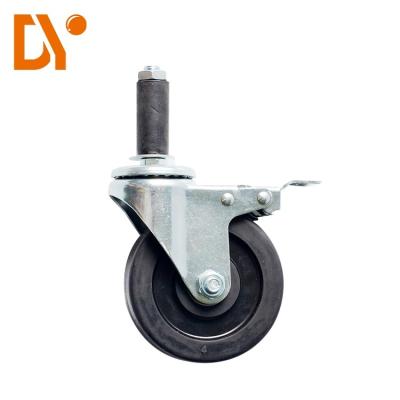 China 3 Inch Heavy Duty Swivel Casters , Universal Anti Static Caster Wheels With Brake for sale