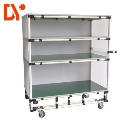 China Assemble Line Electrical Tool Cart Corrosion Resistance Easy Assembled for sale